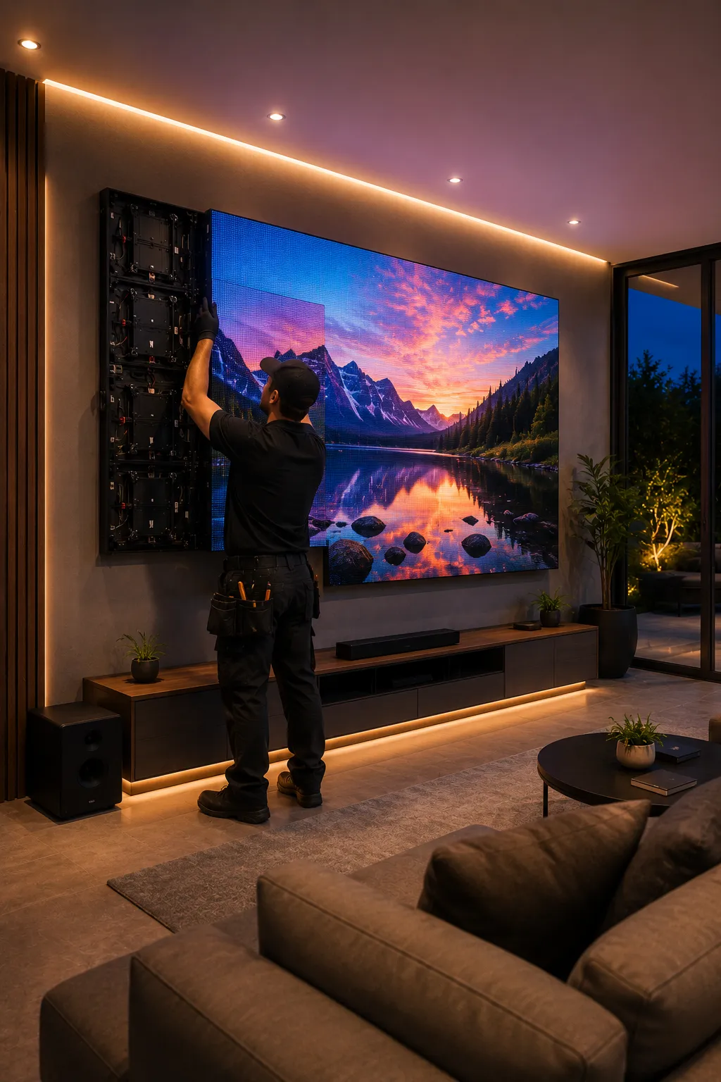 Painel de LED